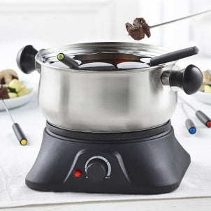 ENS. FONDUE ÉLECTRIQUE 3 EN 1 NUEVO