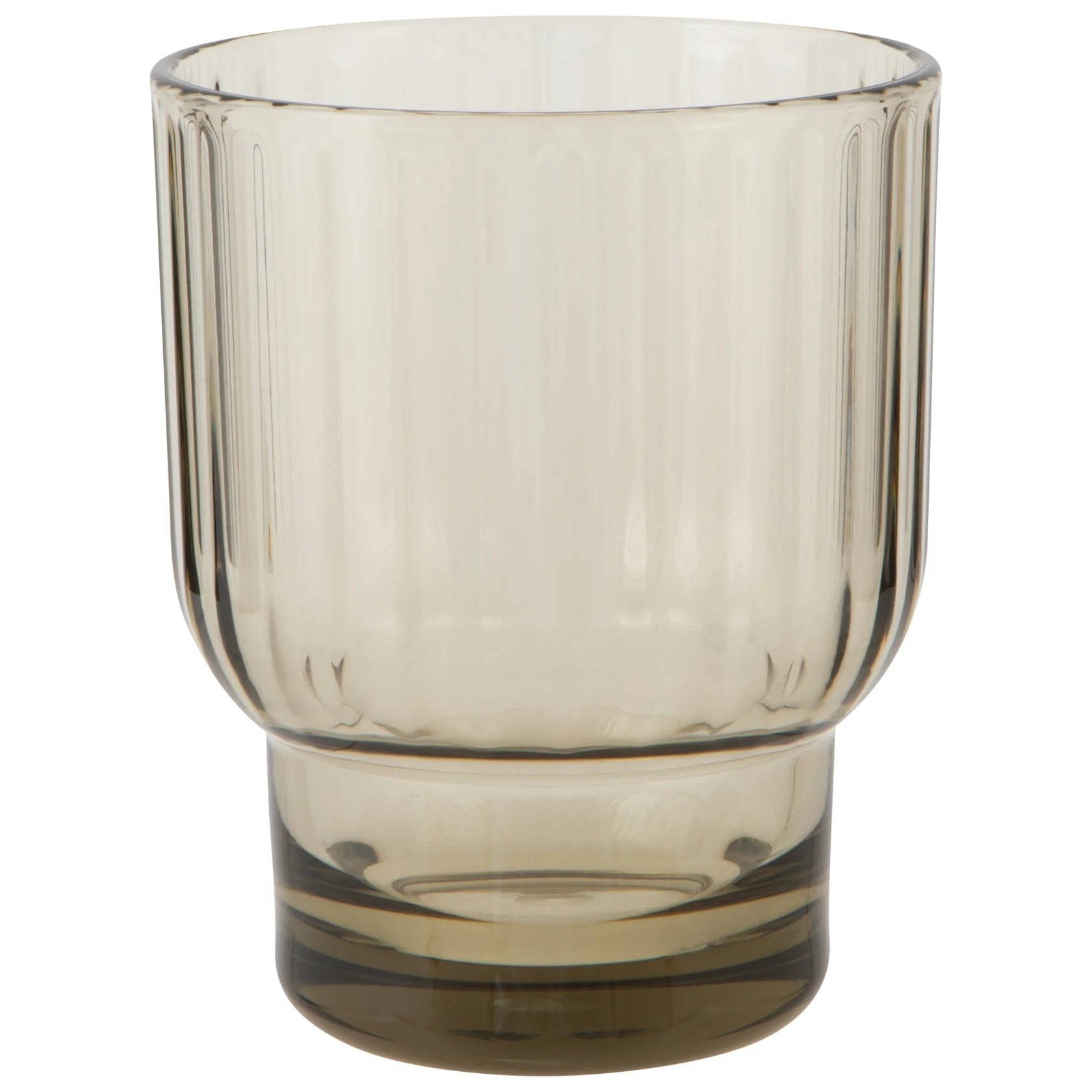 VERRE EN ACRYLIQUE DOF AVEC PIED OLIVE