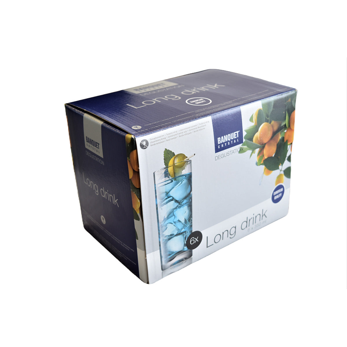 BTE 6 VERRES LONG DRINK 350 ML