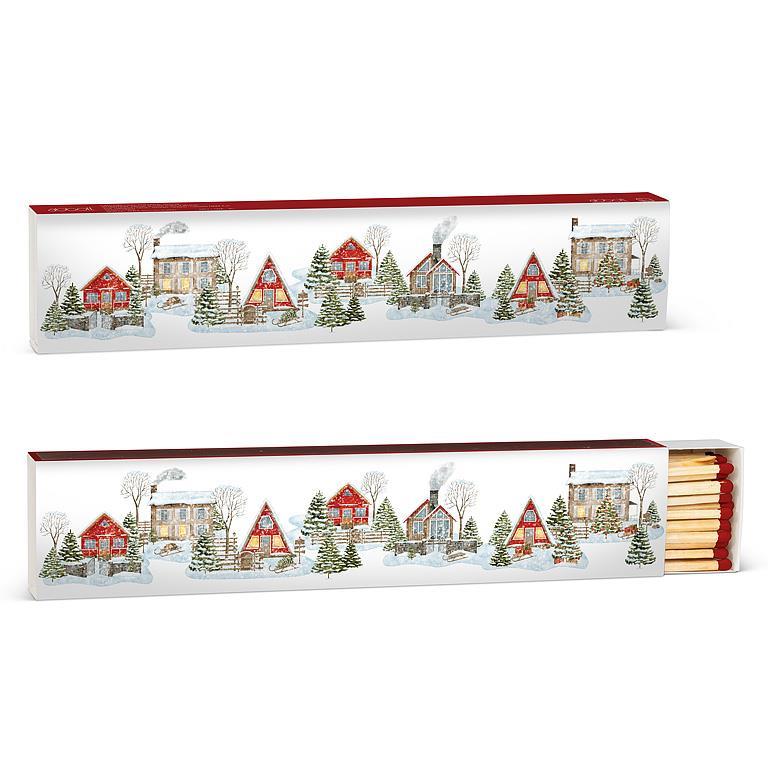 ENS. 40 LONGUES ALLUMETTES - MAISONS D'HIVER