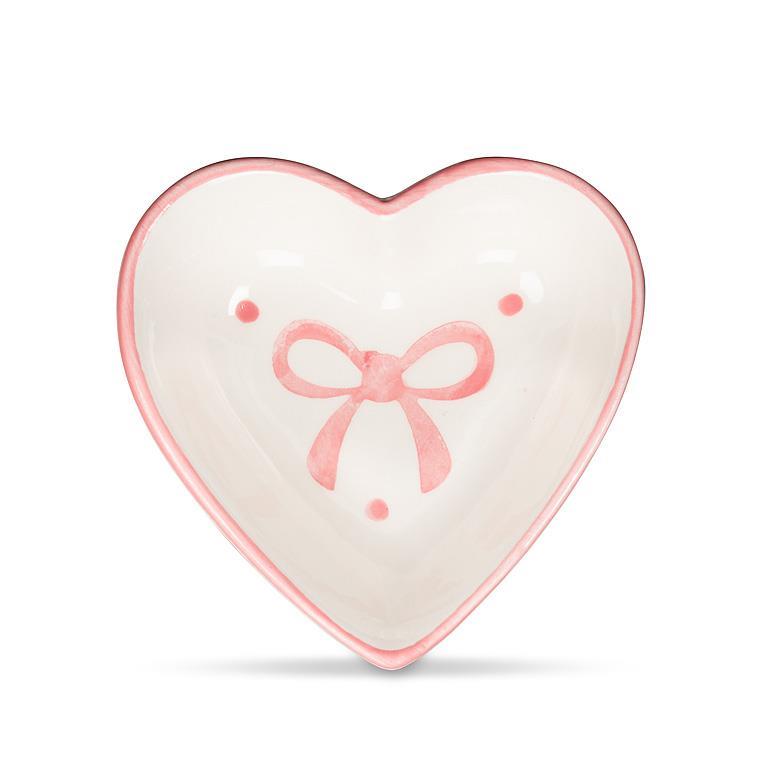 ASSIETTE EN COEUR AVEC UNE BOUCLE