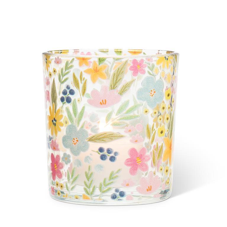 VOTIVE FLEURS PASTEL 3''