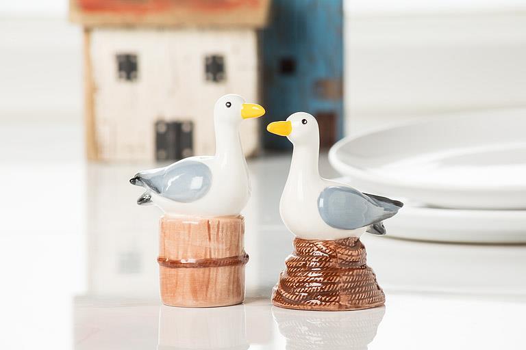 SALIERE/POIVRIERE MOUETTES