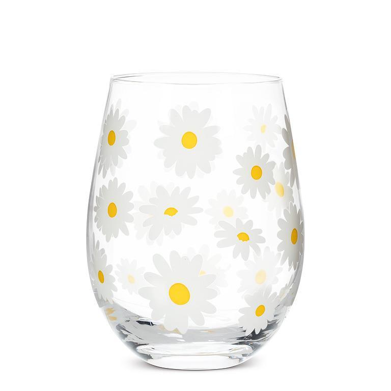 VERRE À VIN SANS PIED MARGUERITES