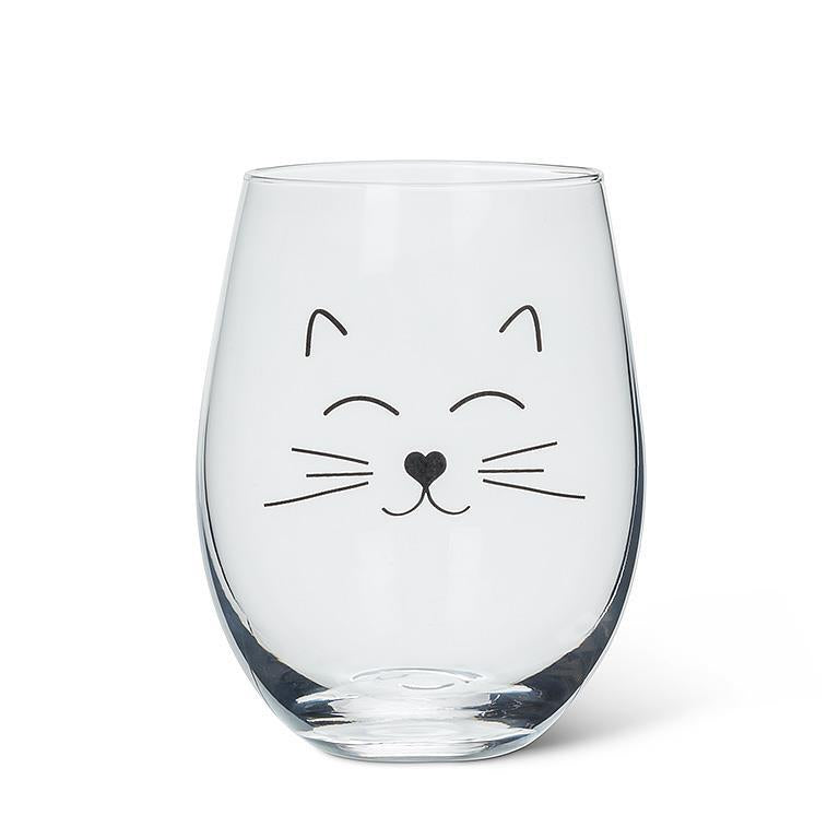 VERRE FACE CHAT 14 OZ