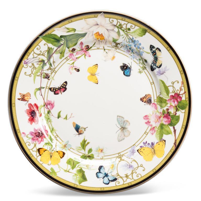 ASSIETTE 7.5'' BUTTERFLY GARDEN