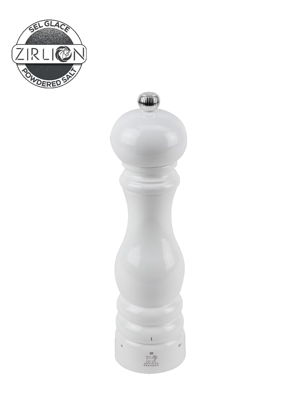 MOULIN SEL ZIRLION U SELECT 22 CM LAQUÉ BLANC PEUGEOT