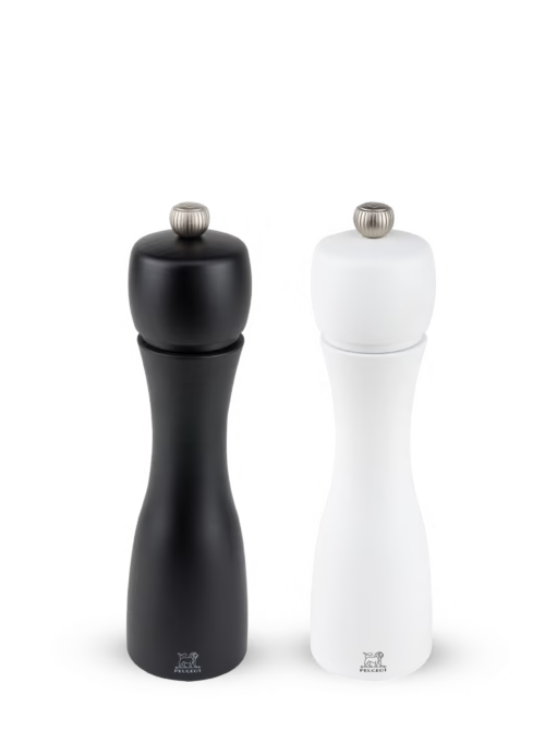 ENS. 2 MOULINS TAHITI 20CM NOIR/BLANC PEUGEOT