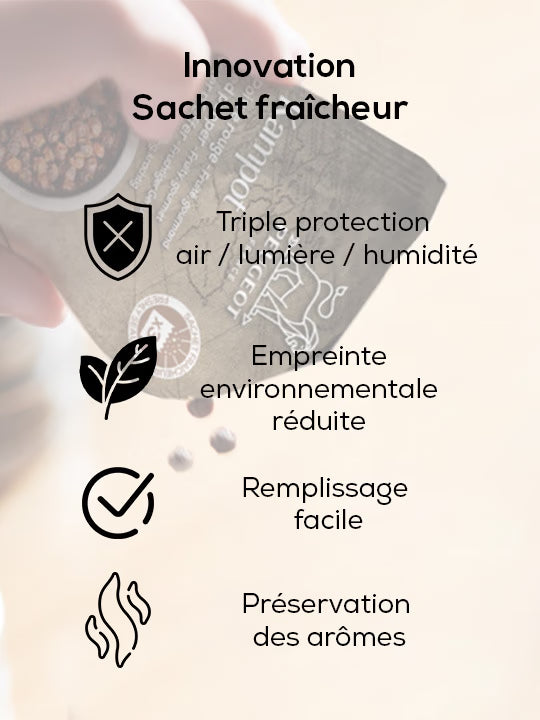 BOITE DE 3 SACHETS DE SEL SUN PEUGEOT