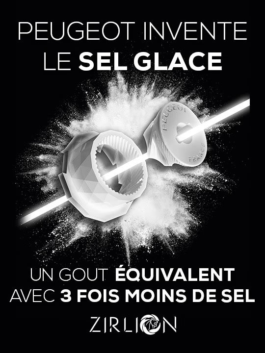 MOULIN SEL ZIRLION BOREAL 21 CM FEATHERWHITE PEUGEOT
