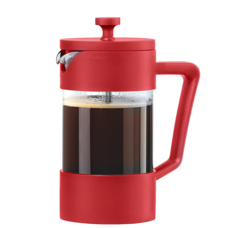 CAFETIÈRE PISTON ROUGE 600ML