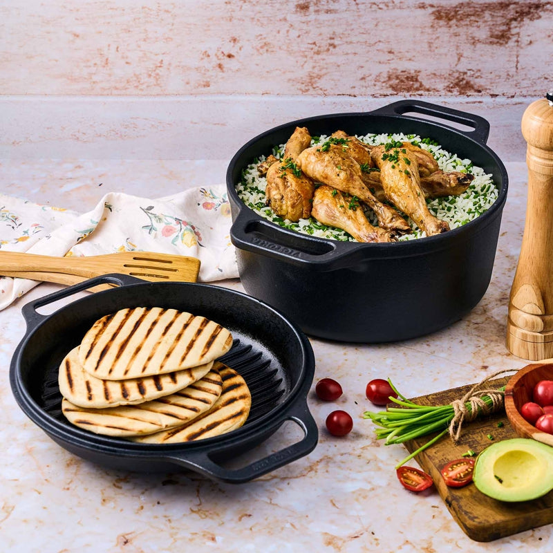 COCOTTE COMBO EN FONTE - 5.7 L