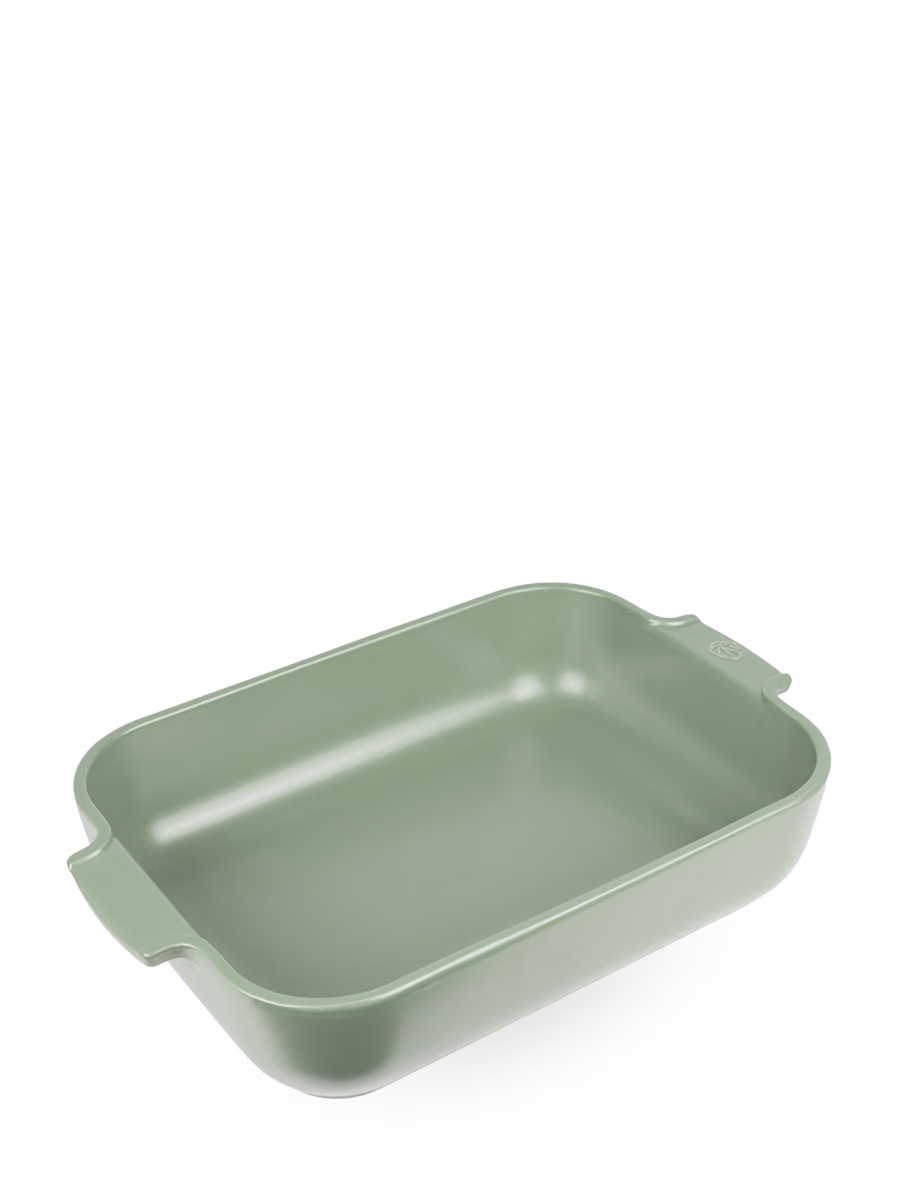 PLAT DE CUISSON EN CÉRAMIQUE 36 CM VERT SAUGE PEUGEOT