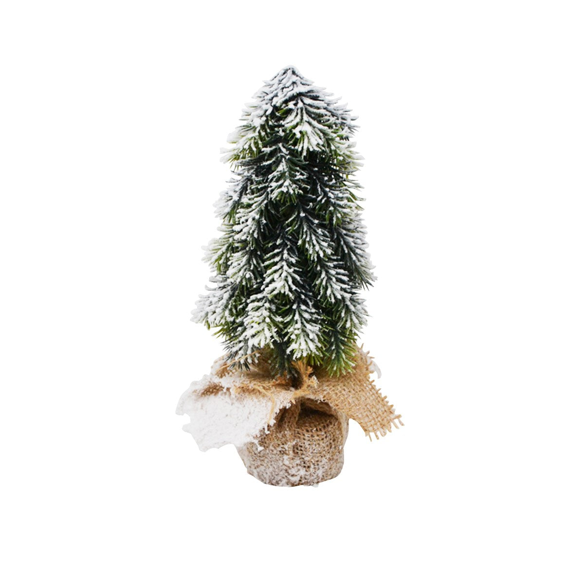 SAPIN DE NOËL BLANC 26 CM
