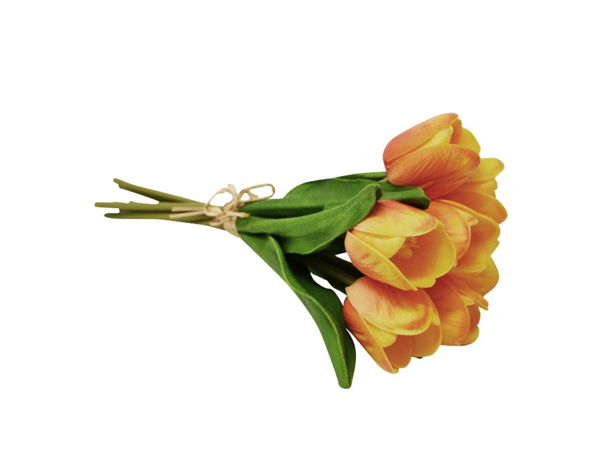 BOUQUET DE TULIPES JAUNES/ORANGES