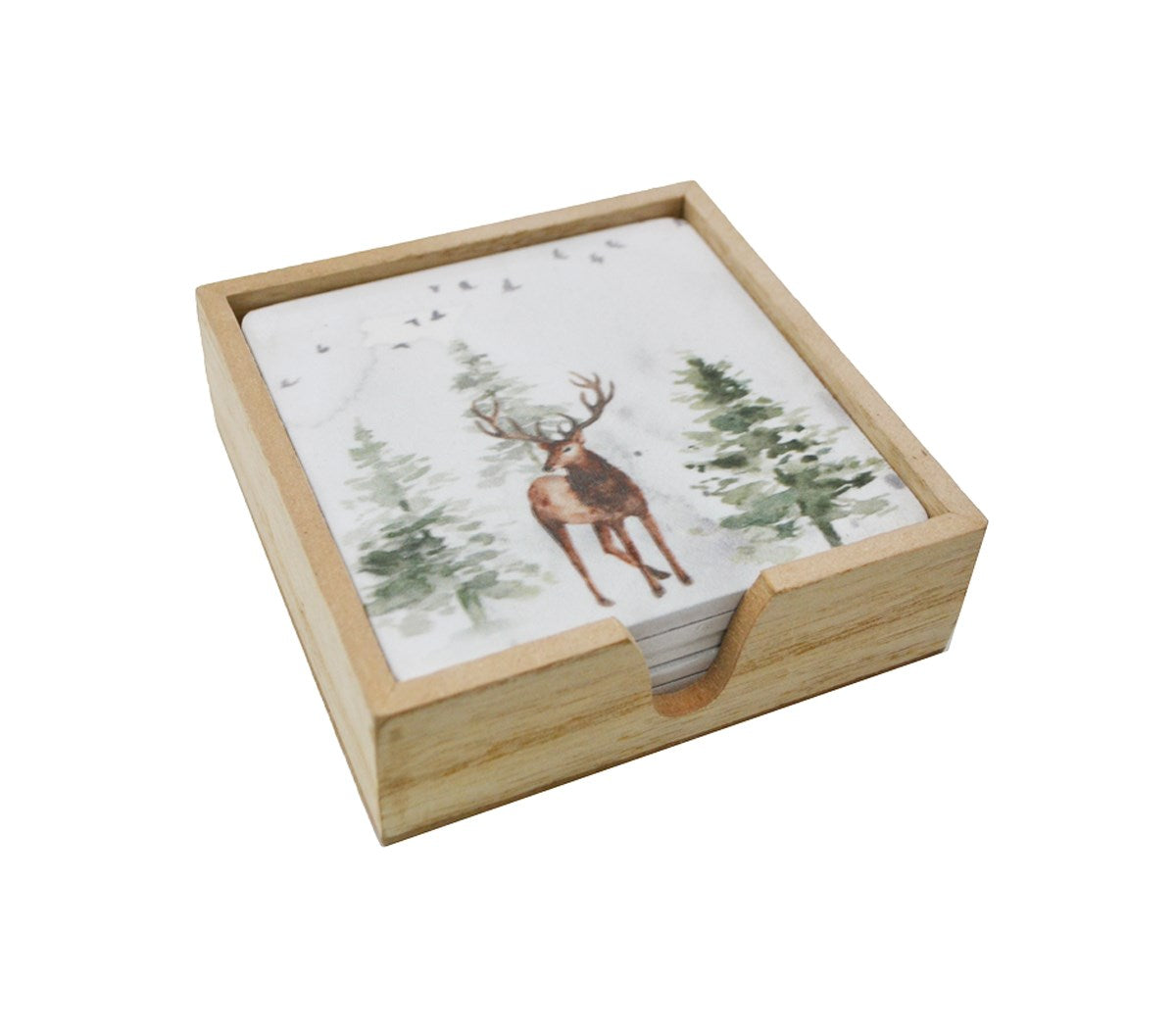 ENS. 6 SOUS-VERRE CERF