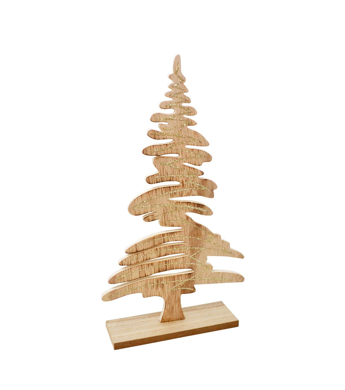 SAPIN DESSINÉ EN BOIS