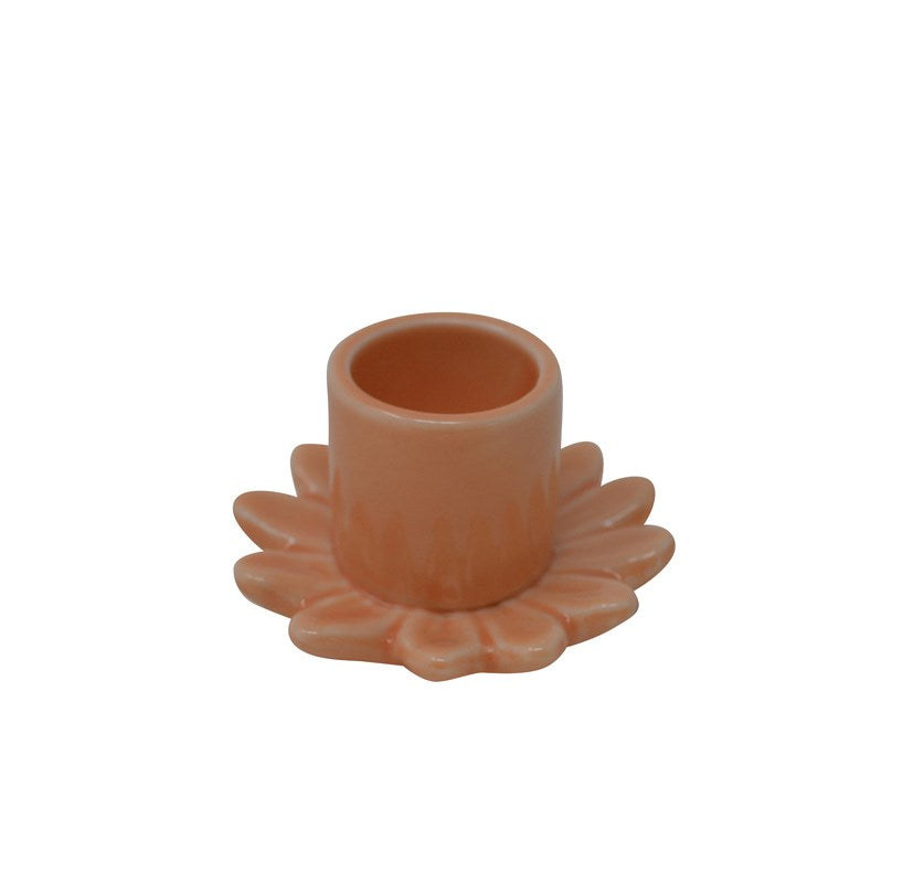 CHANDELIER FLEUR ORANGE 4.5 CM