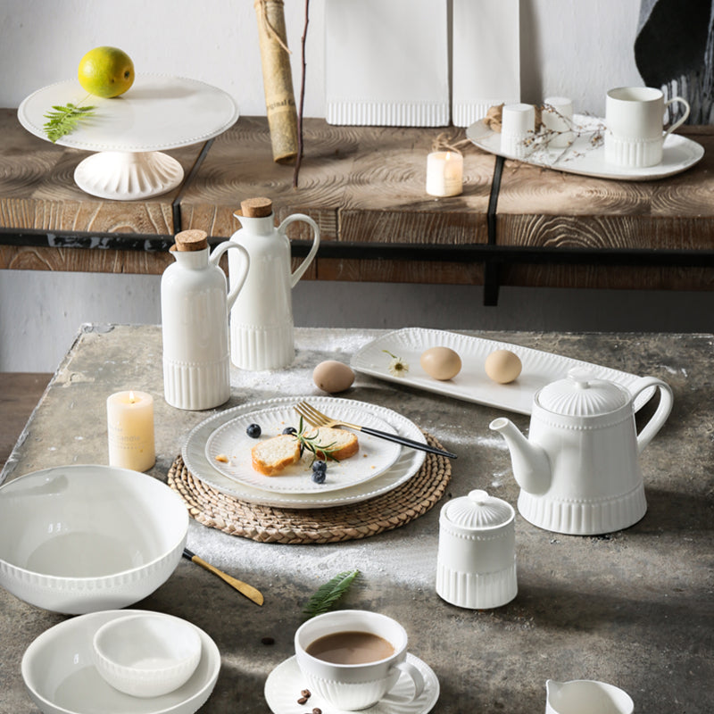 ASSIETTE A GATEAU SUR PIED CHANTILLY