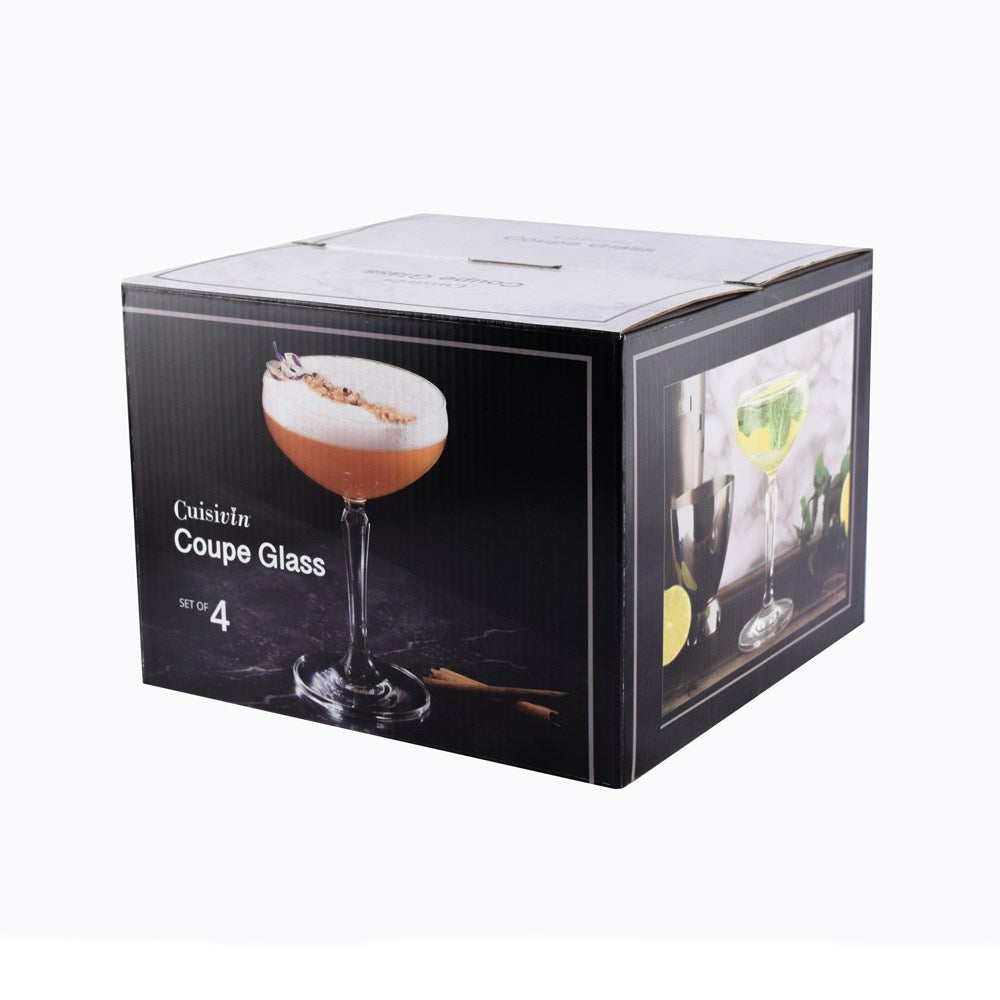 BTE 4 COUPES CHAMPAGNE 215ML