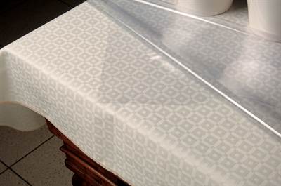 PROTECTEUR DE TABLE TRANSPARENT 55X90