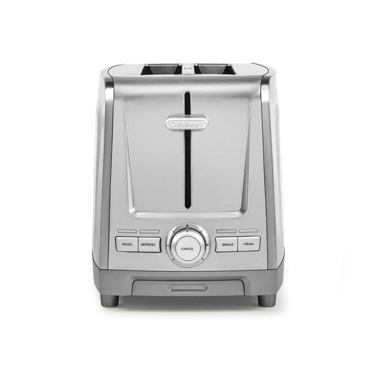 GRILLE-PAIN 2 TRANCHES AVEC FENTES XL CUISINART EN ACIER INOXYDABLE