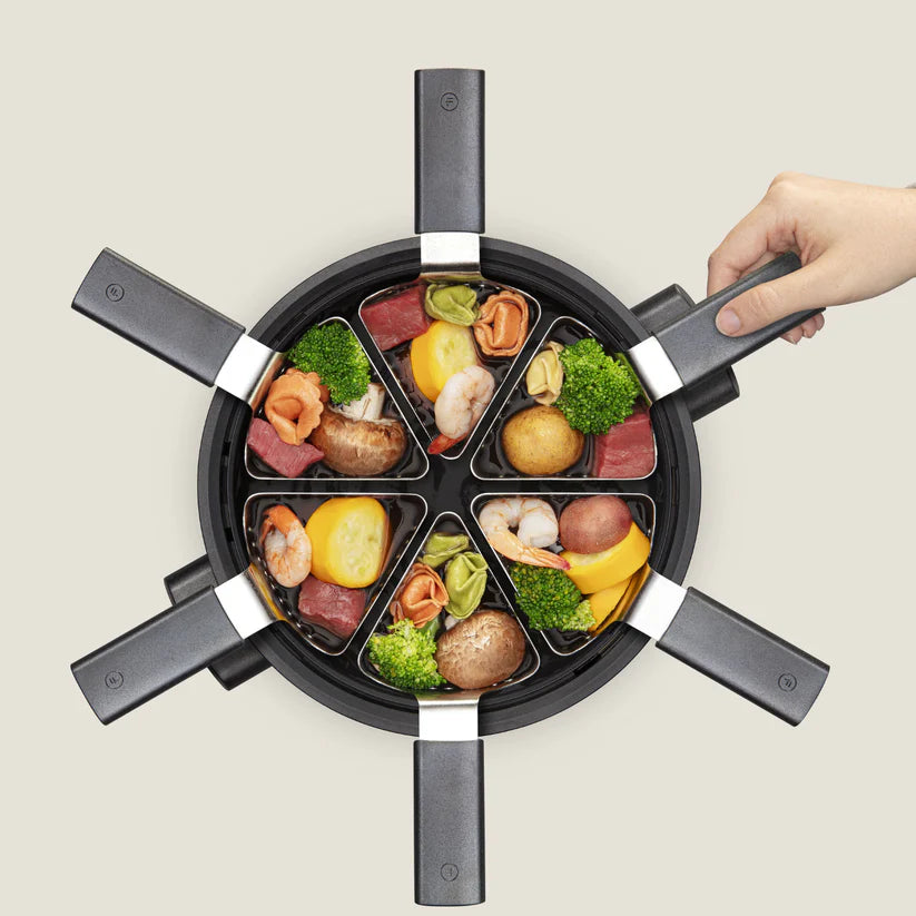 FONDUSSIMO EVOLUTION MINI 6 PANIERS 3 EN 1