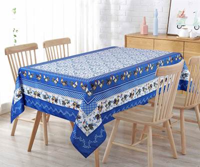 NAPPE 58 X 78 FERME BLEU