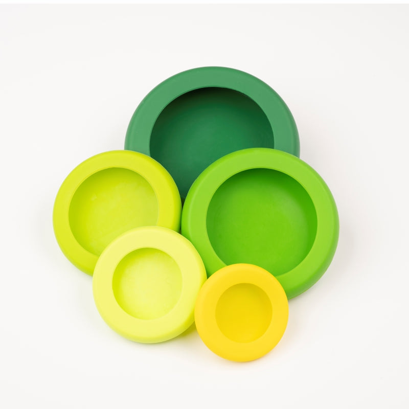 ENS. 5 COUVERCLES SILICONE