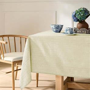 NAPPE 60 X 102 FAUX LIN - IVOIRE