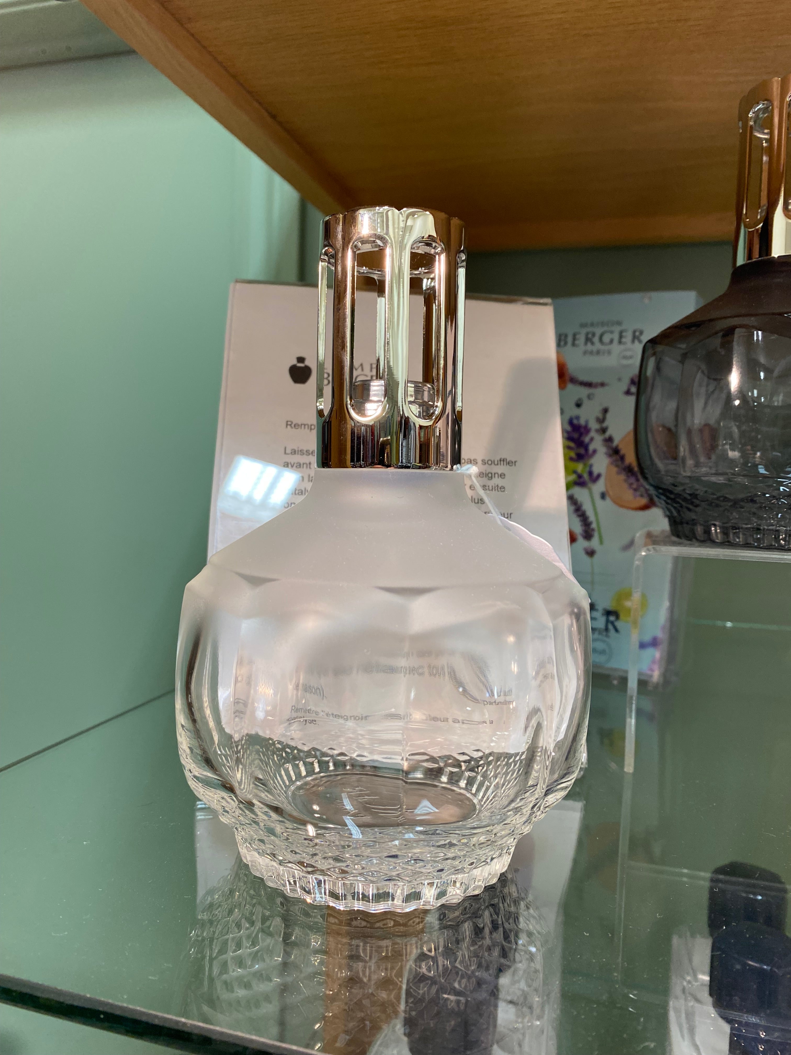 LAMPE BERGER MOLÉCULE BLANCHE