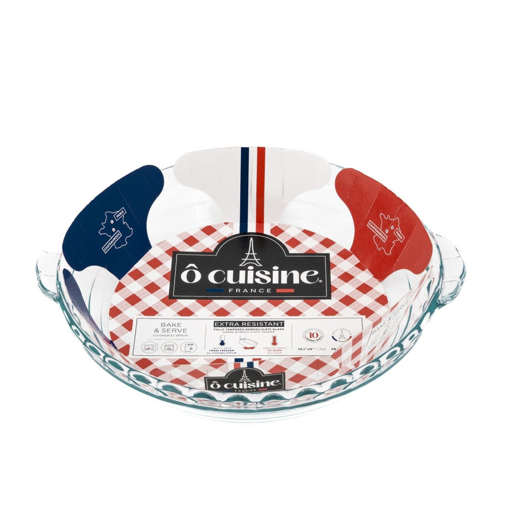 MOULE A TARTE EN VERRE 26 CM