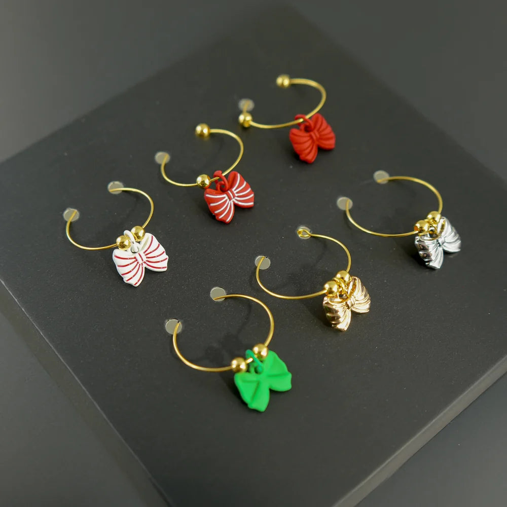 ENS. 6 MARQUES-VERRE BOUCLES