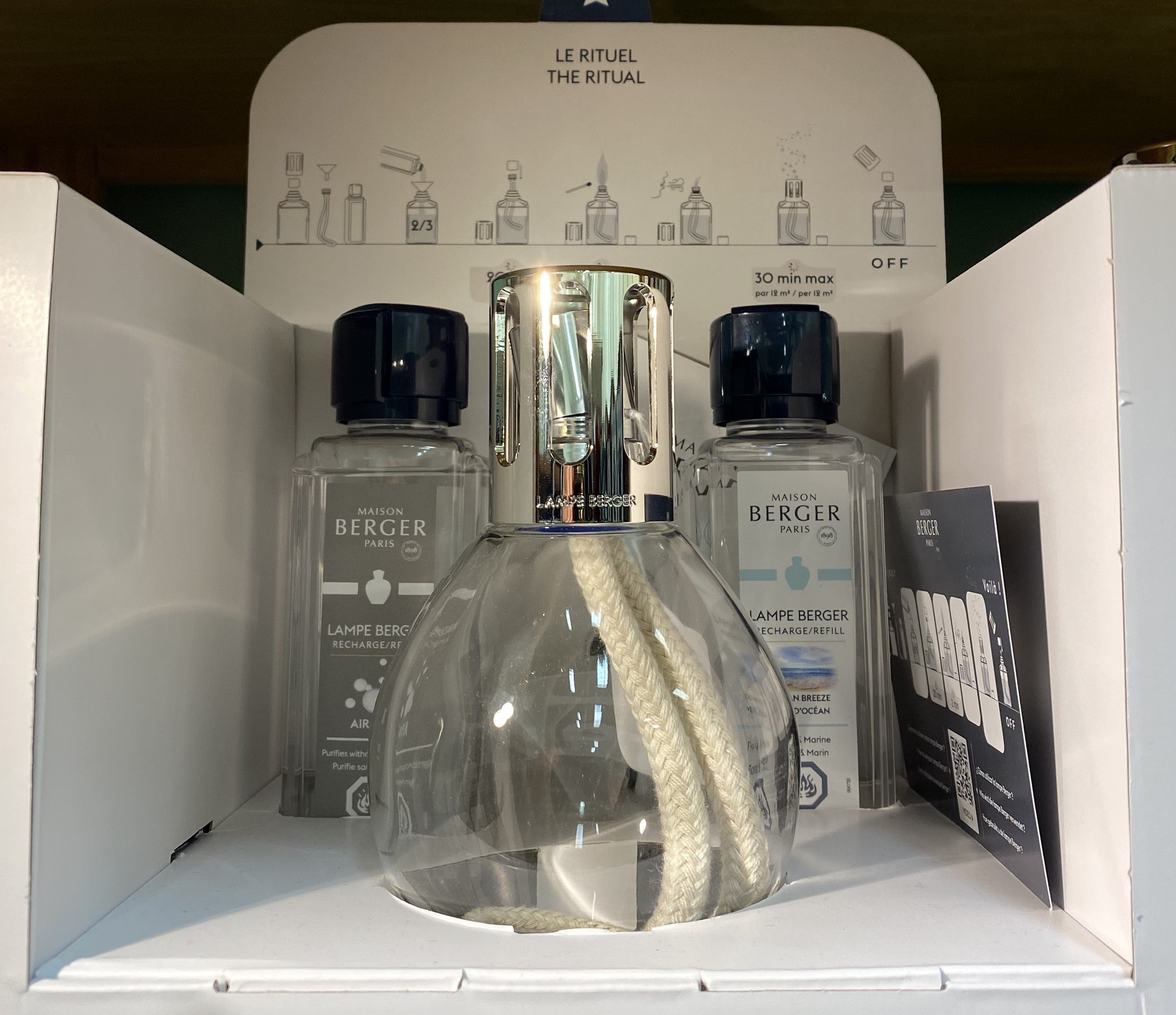 ENS, LAMPE BERGER/2 BOUTEILLES 250MNL L'ESSENTIEL