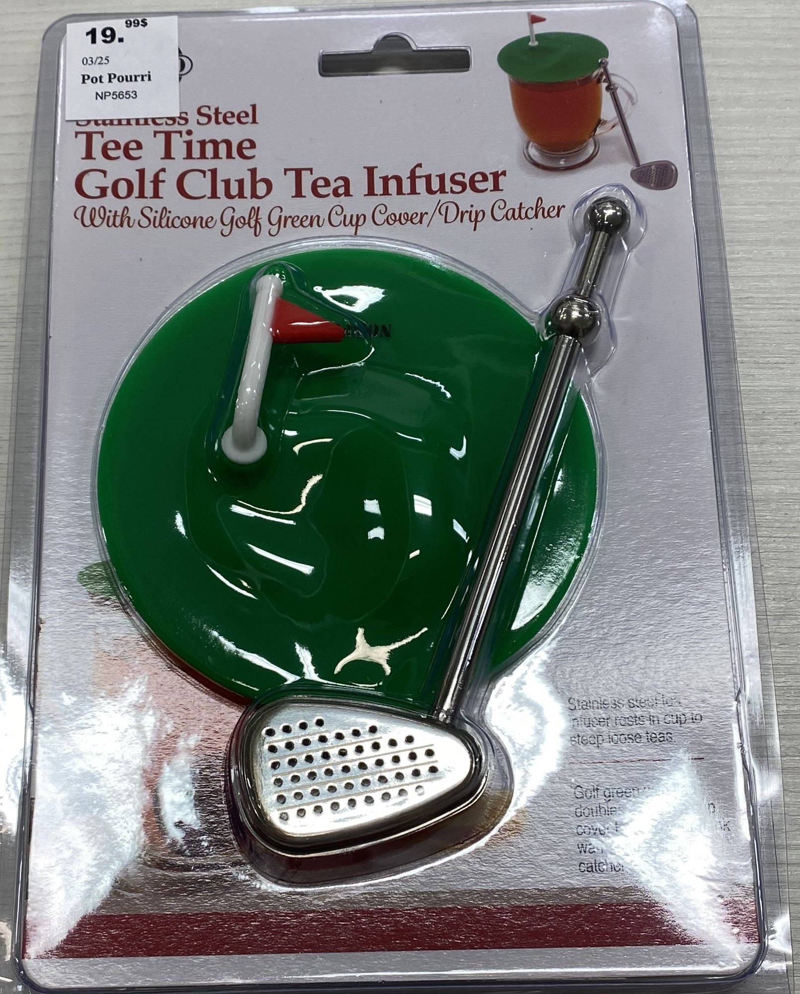 INFUSEUR A THÉ BATON DE GOLF