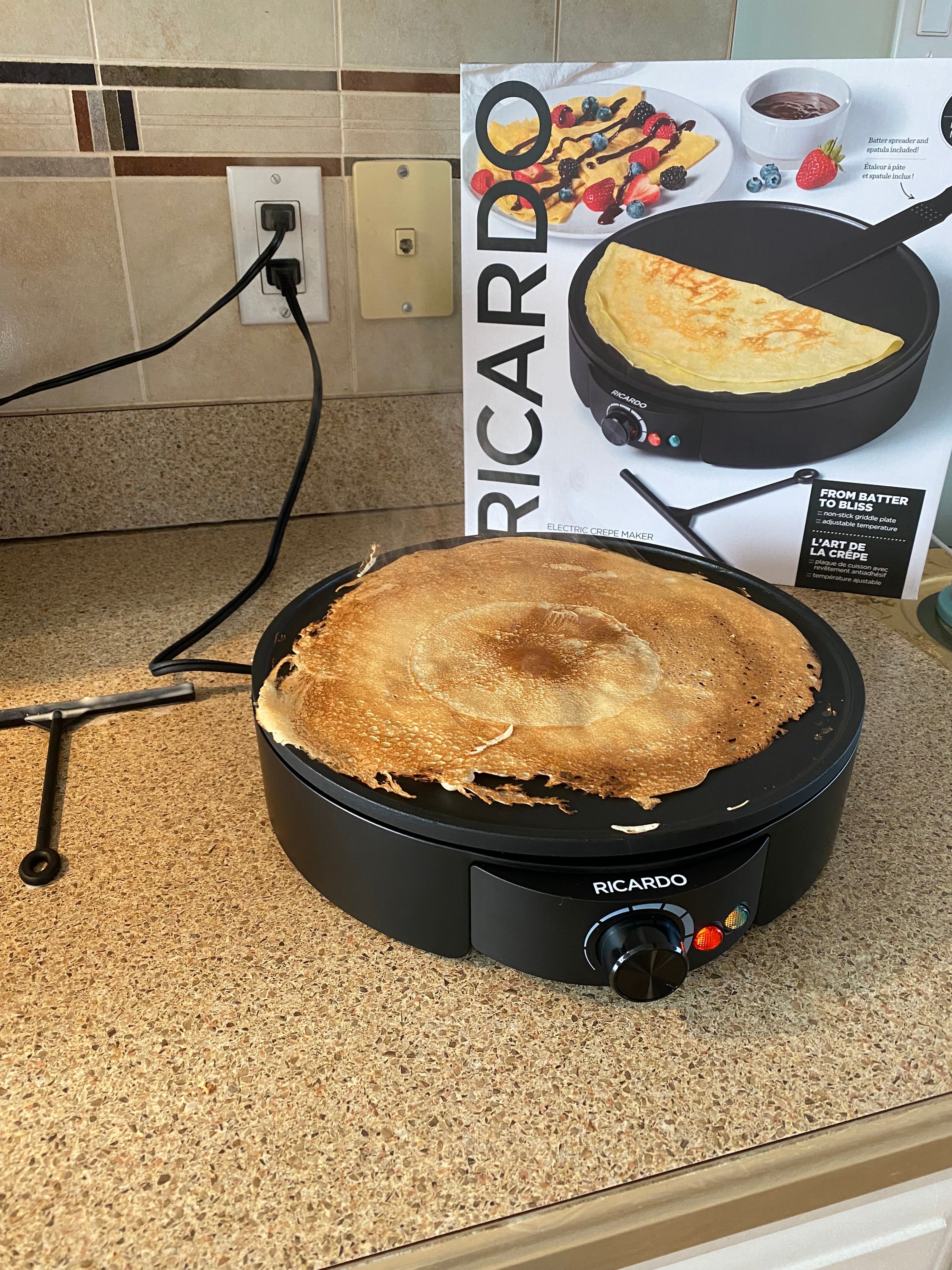 CRÊPIÈRE ÉLECTRIQUE RICARDO