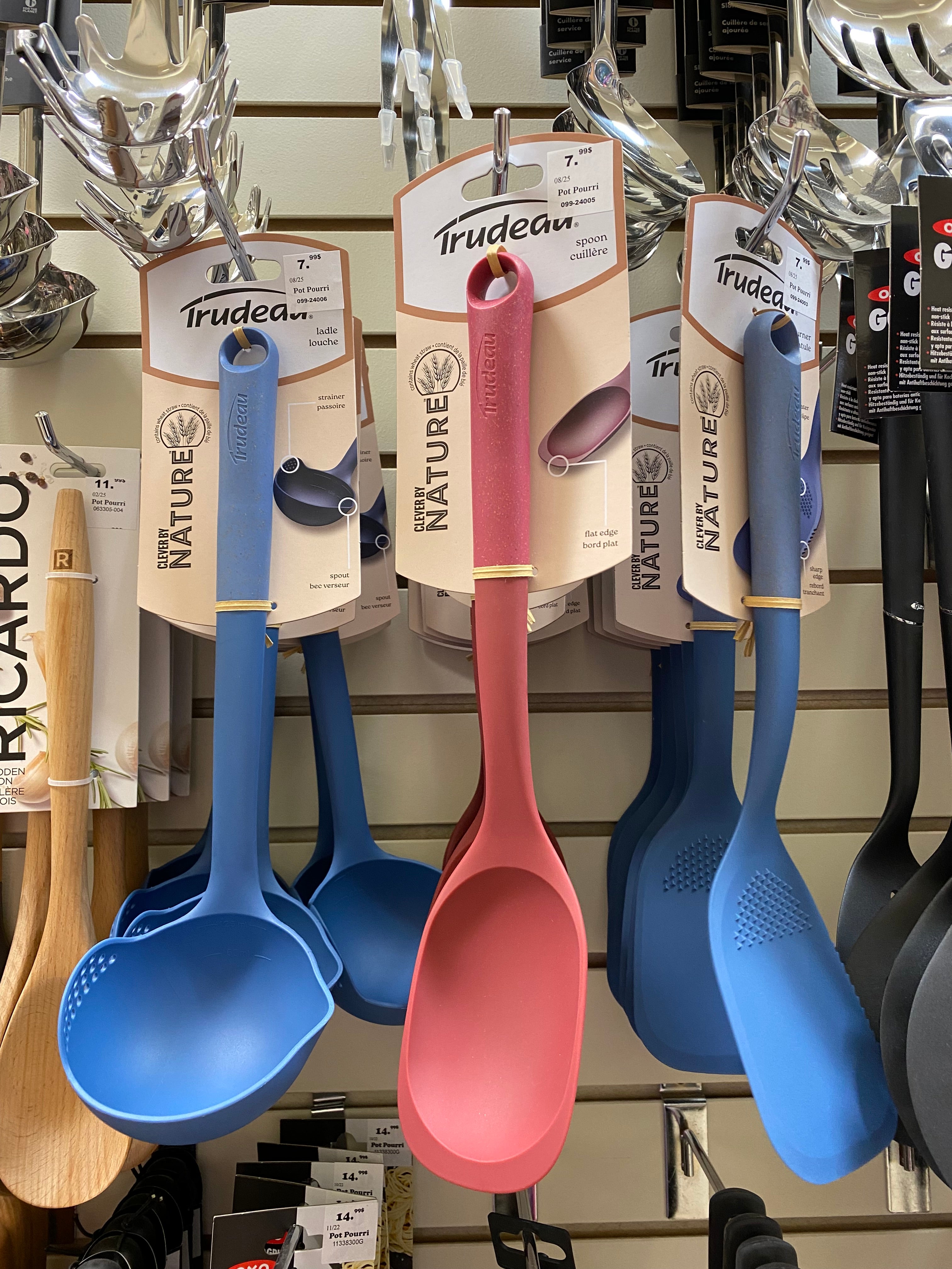 SPATULE NATURE BLEU