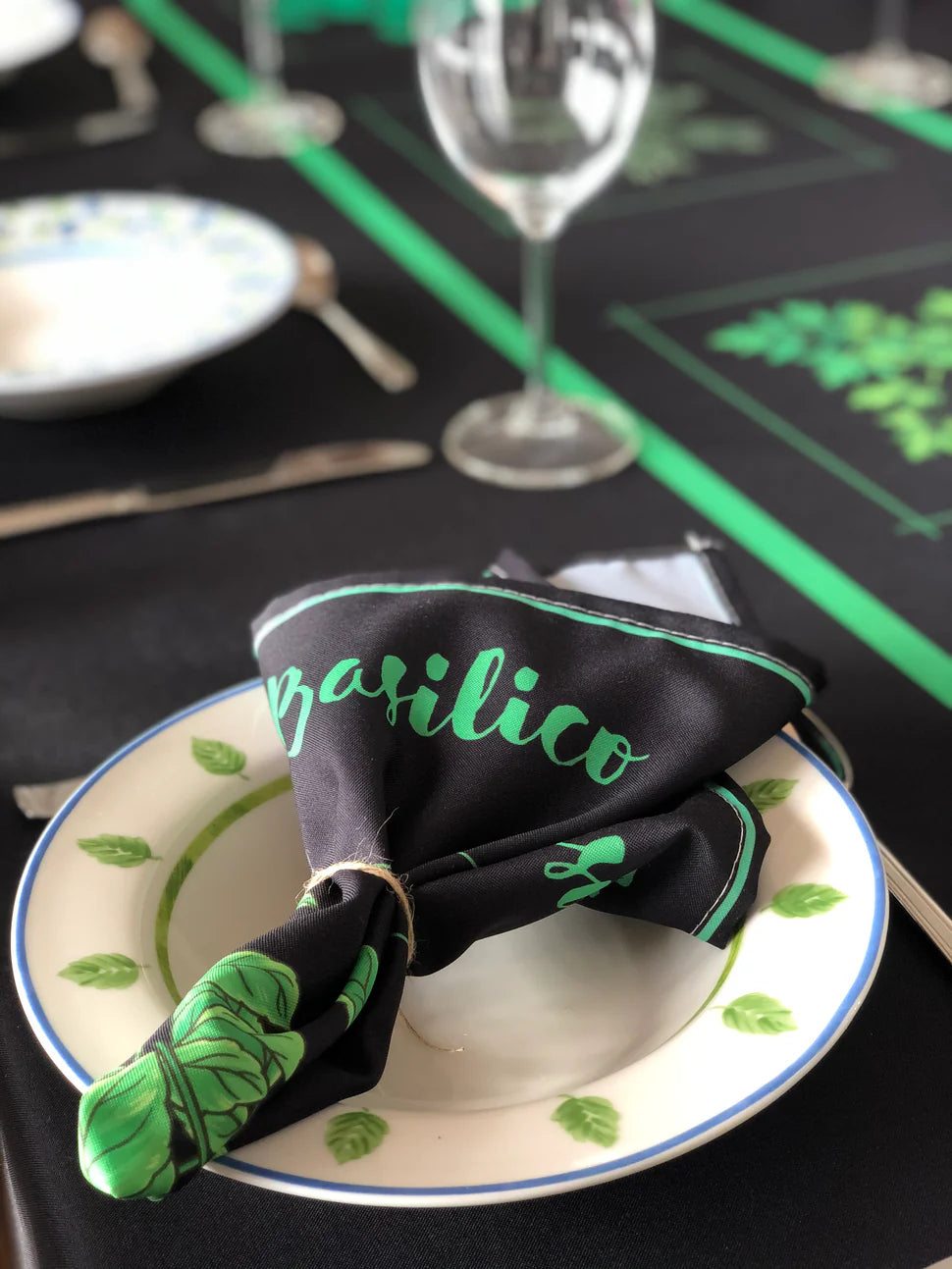 PQT 4 SERVIETTES FINES HERBES