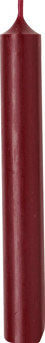 CHANDELLE ROUGE FONCÉ 7''