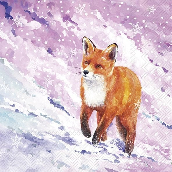 PQT 20 SERVIETTES RENARD