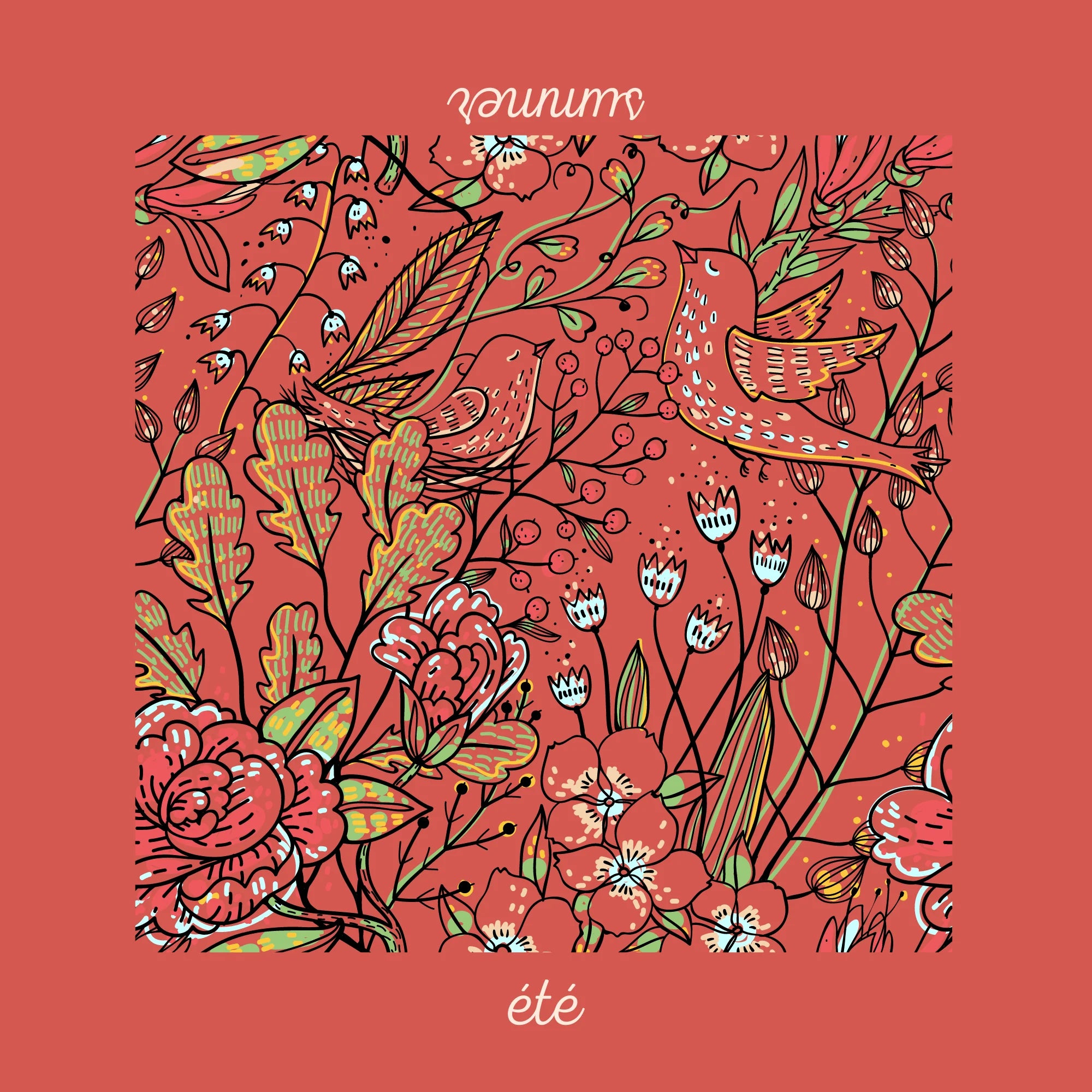 PQT 4 SERVIETTES SAISONS