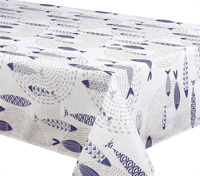 NAPPE 70 PO RONDE POISSONS