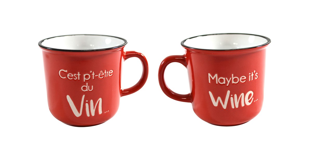 TASSE C'EST PEUT-ÊTRE DU VIN