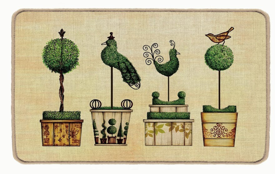 TAPIS 1.5 X 2.5 TOPIARIES