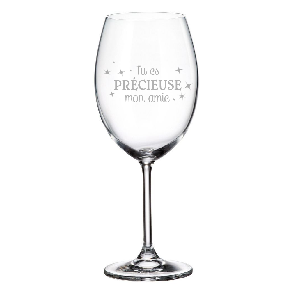 VERRE A VIN SUR PIED - PRECIEUSE AMIE
