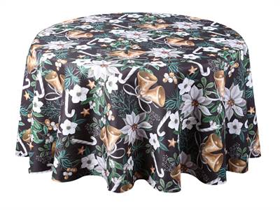 NAPPE 70RD JINGLE SPARKLE NOIRE