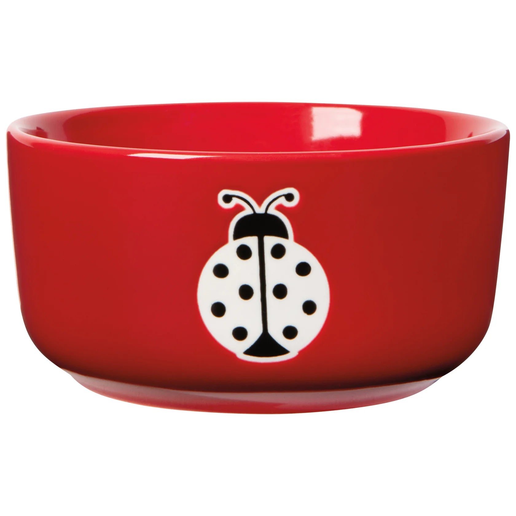 BOL ROUGE DE 4.5'' COCCINELLE