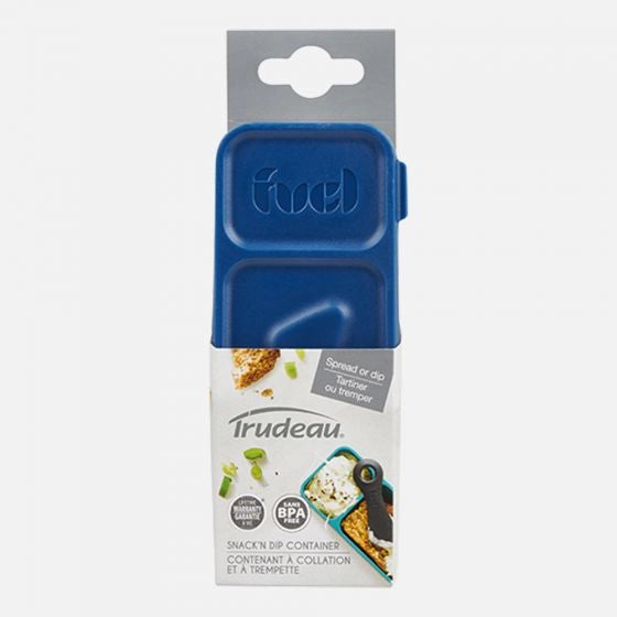 CONTENANT TREMPETTE BLEU