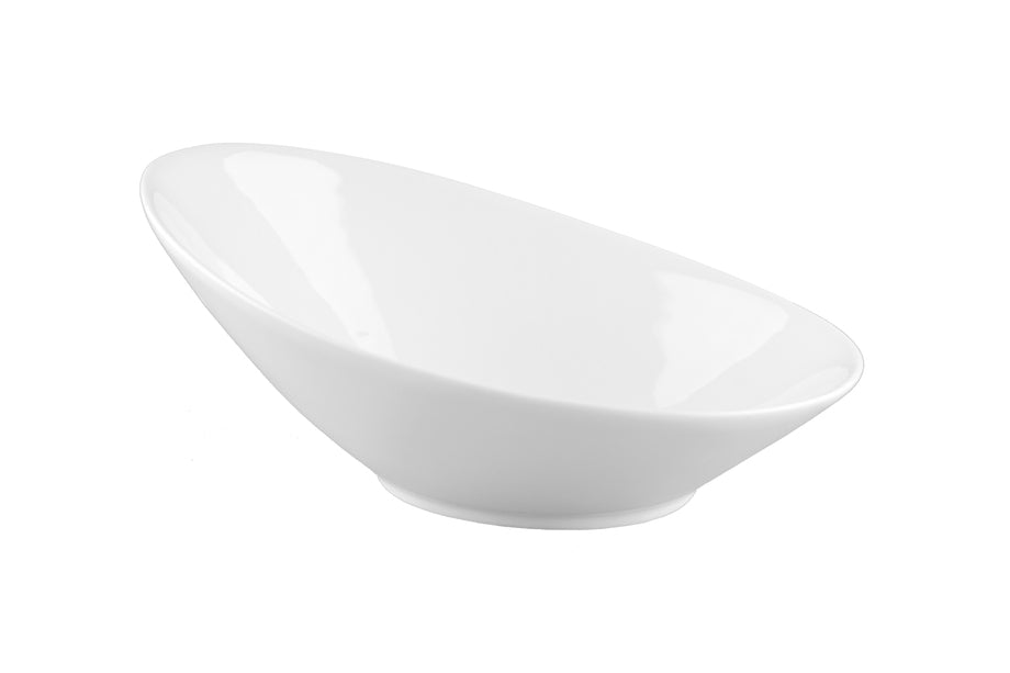 BOL INCLINÉ PORCELAINE BLANC 850 ML