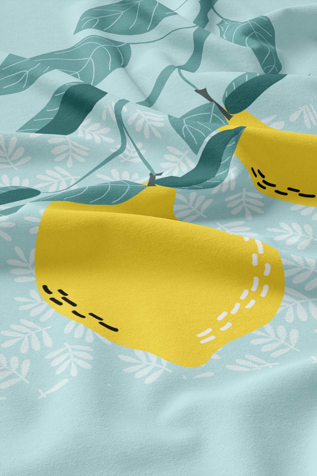 2 LINGES VAISSELLE MICROFIBRE - LES CITRONS
